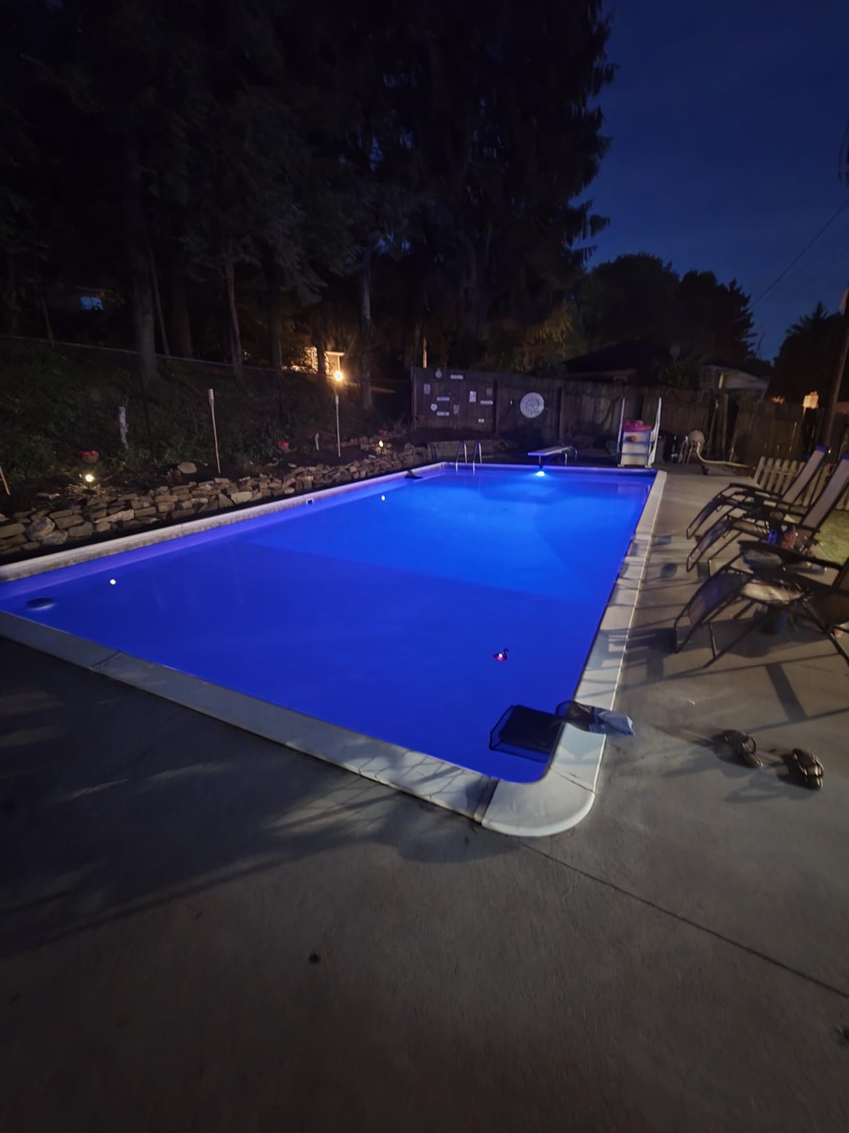 Solar Pool Lights for Inground Pools, Upgraded Solar Lights with LCD Pool Thermometer, Underwater Submersible Led Light for Pool Accessories, Swimming Pool Lighting with 10 Light Modes, 1PC customer photo 1