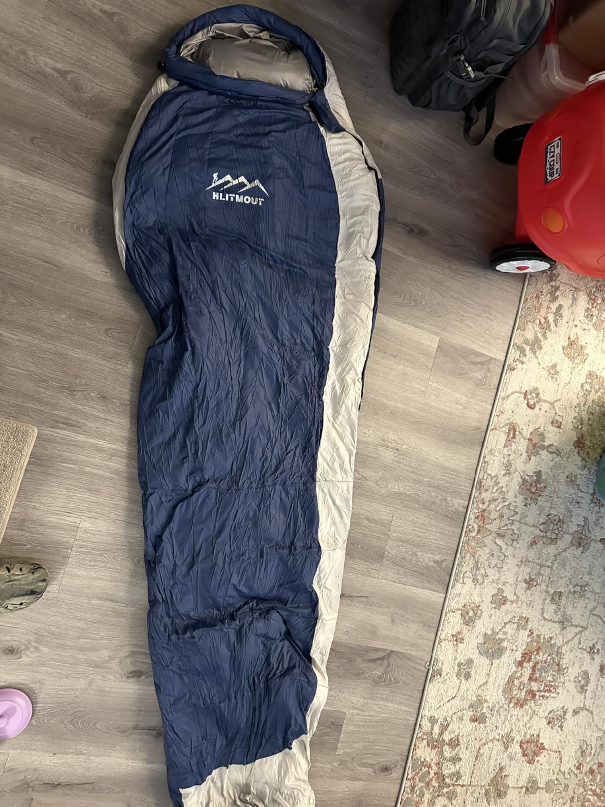 Down Sleeping Bag with Pillow, Ultralight and Compact | 0°F 20°F 32°F Regular and XL Sleeping Bag for Adults, Teens Backpacking, Camping and Hiking Outdoor customer photo 1