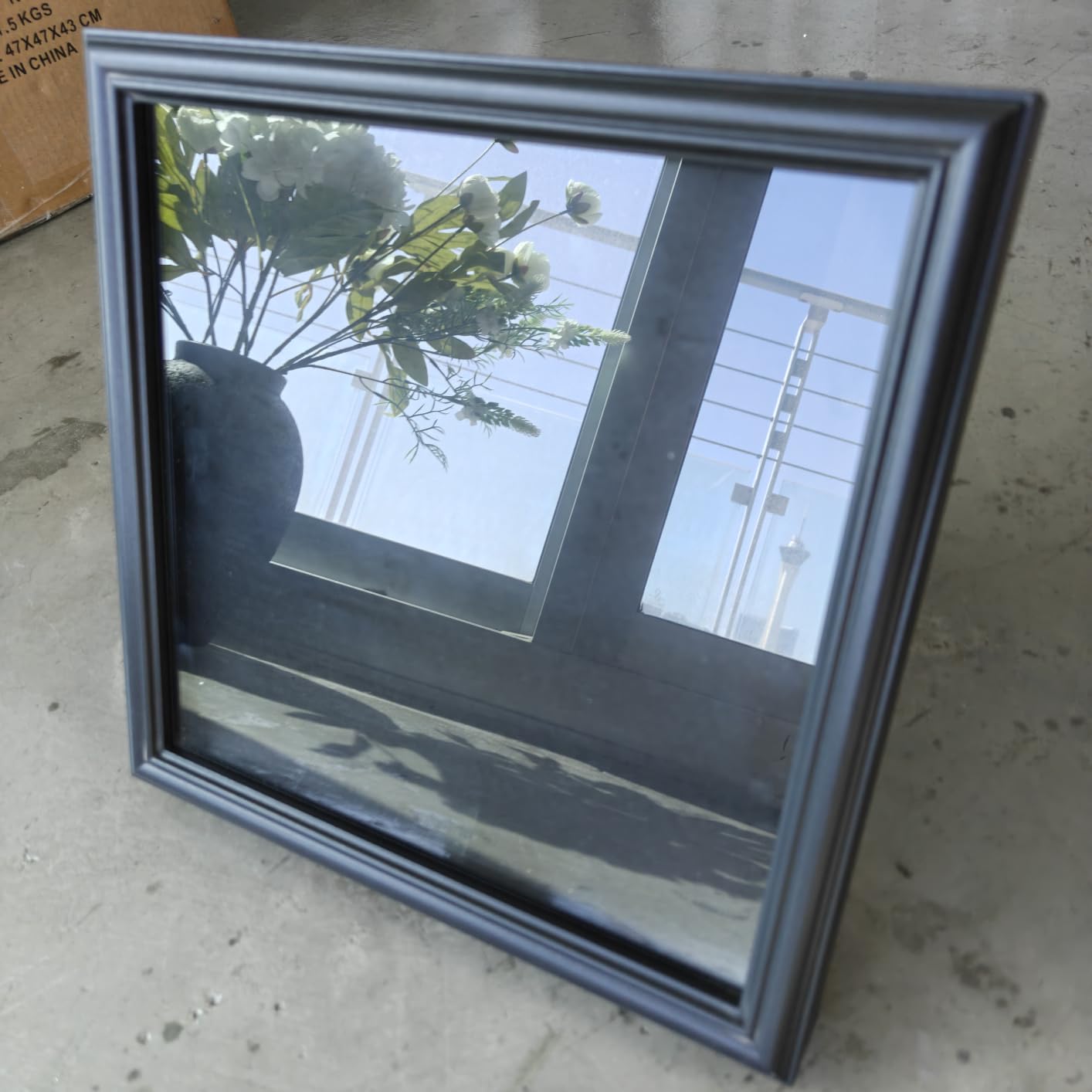 11x11 Enamel Pin Display Frame with Real Glass, Shadow Box for Wall and Tabletop Display customer photo 2