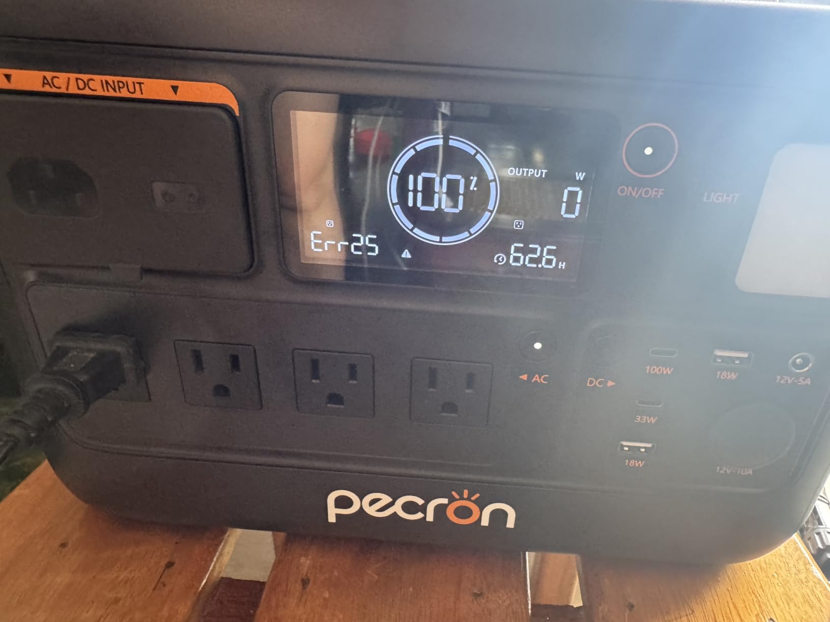 PECRON F1000LFP Power Station, 1500W AC Output, 960Wh Solar Generator, UPS, LiFePO4 Battery, Fast Charging, Just 23.9lb customer photo 1