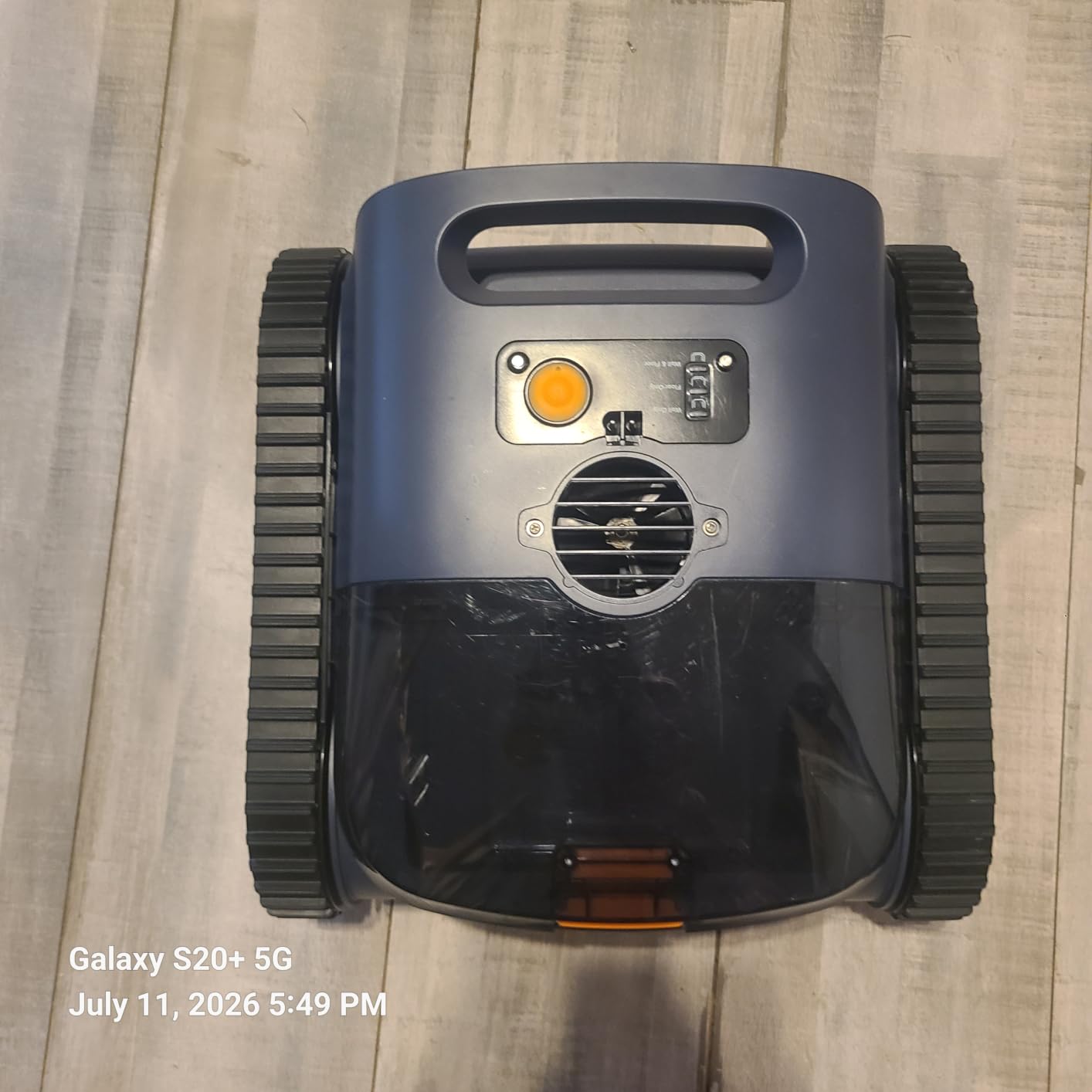 [2026 Release] Automatic Robotic Pool Vacuum for Inground & Above Ground Pools, Wall Climbing Pool Vacuum Cleaner, Cleans Floor, Walls, Waterline, Drain & Skimmer up to 2150 Sq. Ft., 190 Min customer photo 1