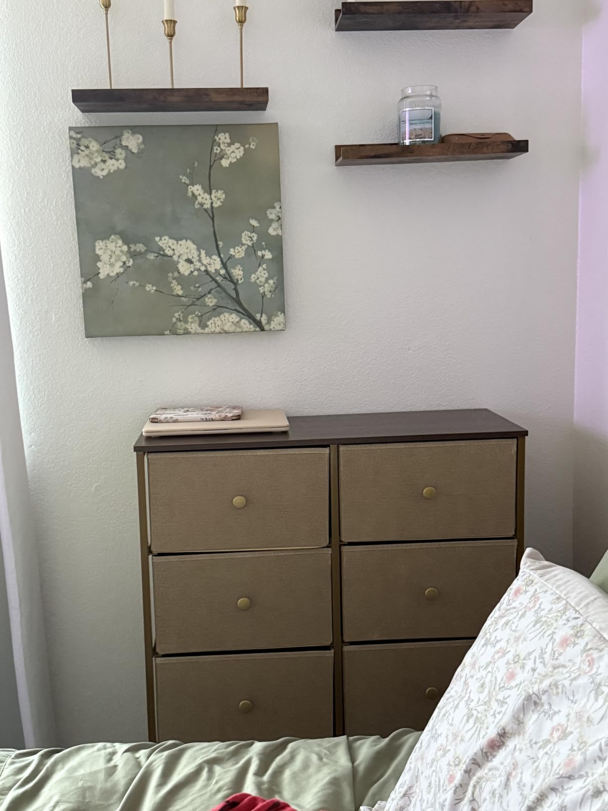 Sweetcrispy Dresser for Bedroom with 8 Drawers, Large Storage Tower | Fabric Chest of Drawers with Metal Frame Wooden Top for Closet, Living Room, Entryway, Tank customer photo 1
