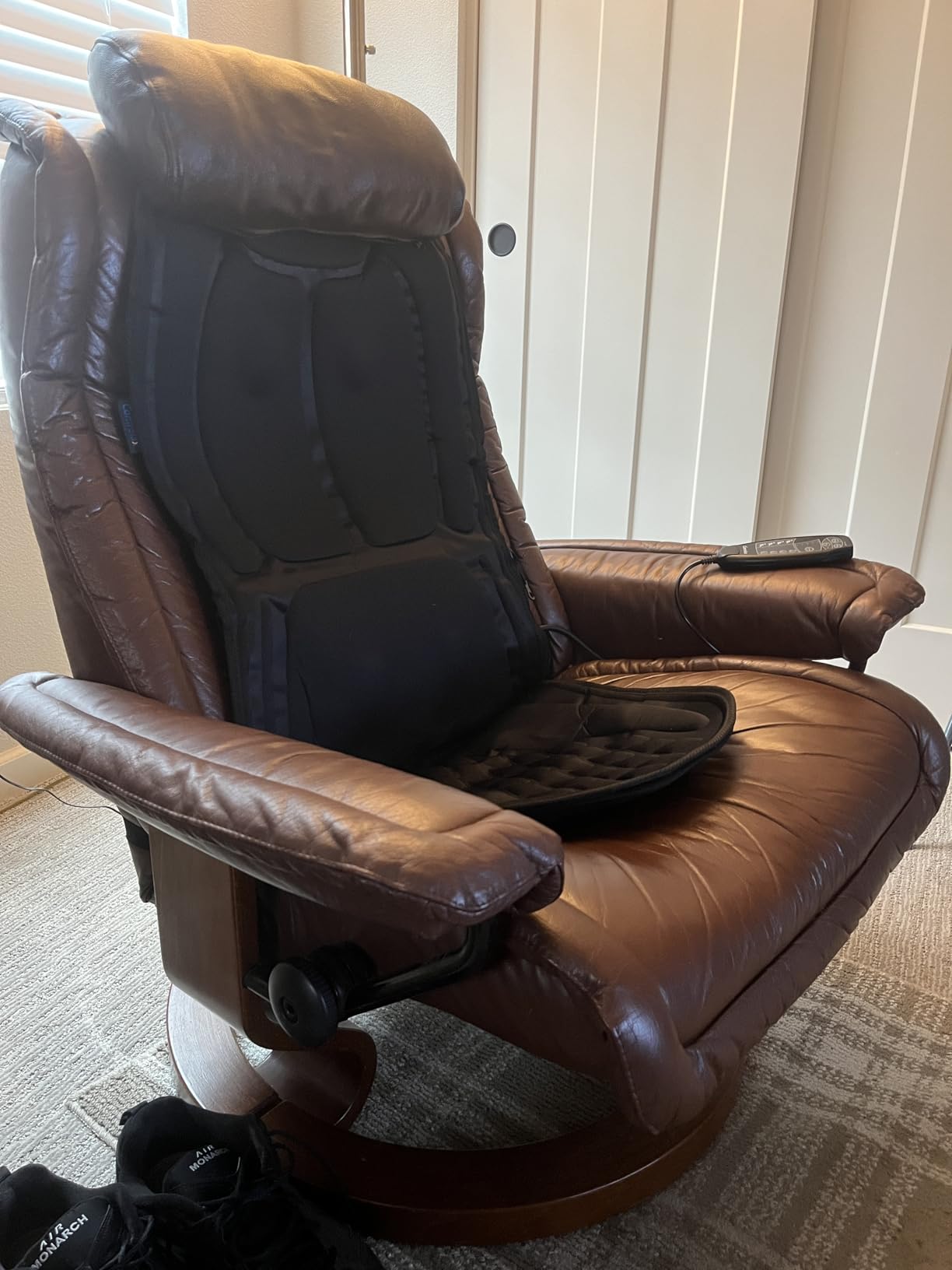 Massage Seat Cushion, Vibration Back Massager for Chair, Seat Massager Cushion, Massage Chair Pad for Home/Office customer photo 2