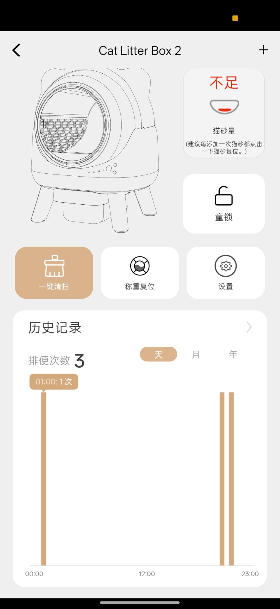 Automatic Litter Box, FEELNEEDY Self Cleaning Litter Box, Odor Control Robot, Cat Ears Design, 65L APP Real-Time Monitor, Cat Litter-Boxs for Multiple Cats, Safety Sensors, with 1 Trash Bag customer photo 2