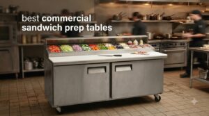 best commercial sandwich prep tables