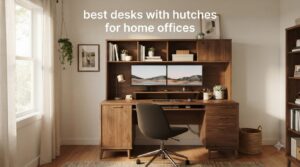 best desks with hutches for home offices