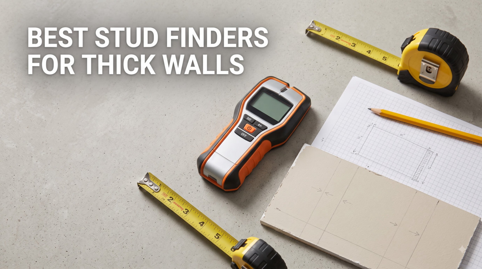 best stud finders for thick walls