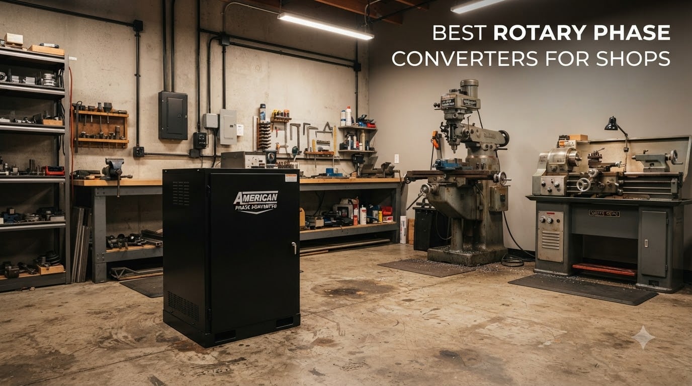 best rotary phase converters for shops