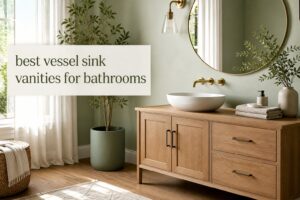 best vessel sink vanities for bathrooms