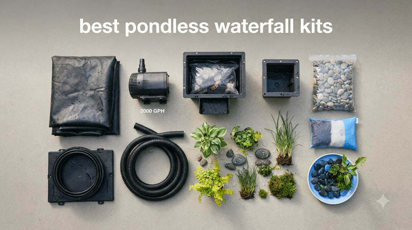 best pondless waterfall kits