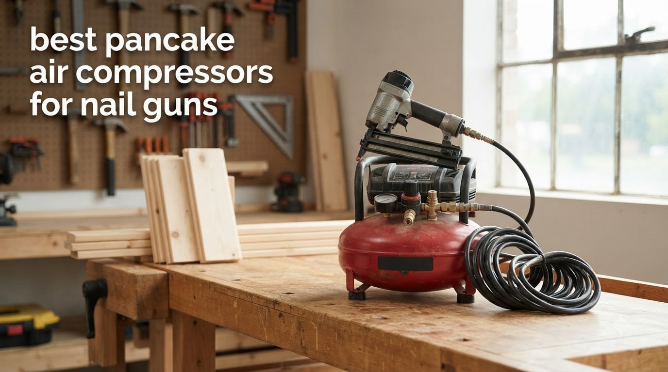 best pancake air compressors for nail guns