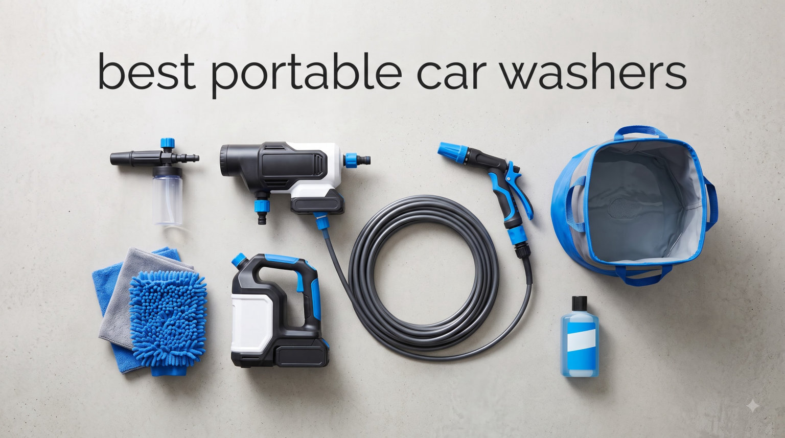 best portable car washers