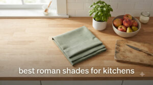 best roman shades for kitchens