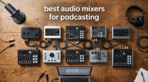 best audio mixers for podcasting