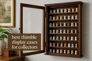 best thimble display cases for collectors