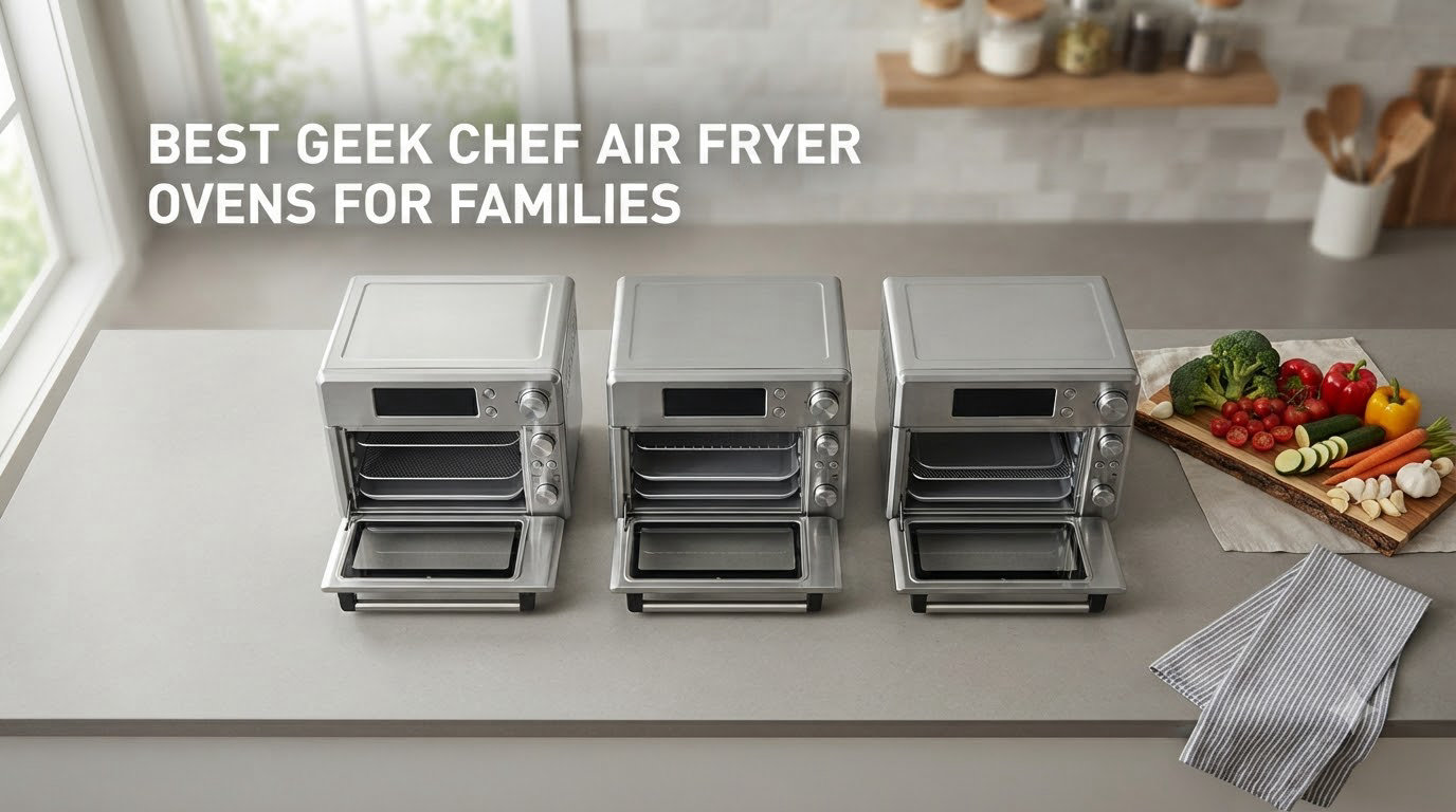 best geek chef air fryer ovens for families
