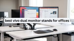 best vivo dual monitor stands for offices
