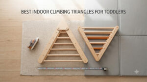 best indoor climbing triangles for toddlers