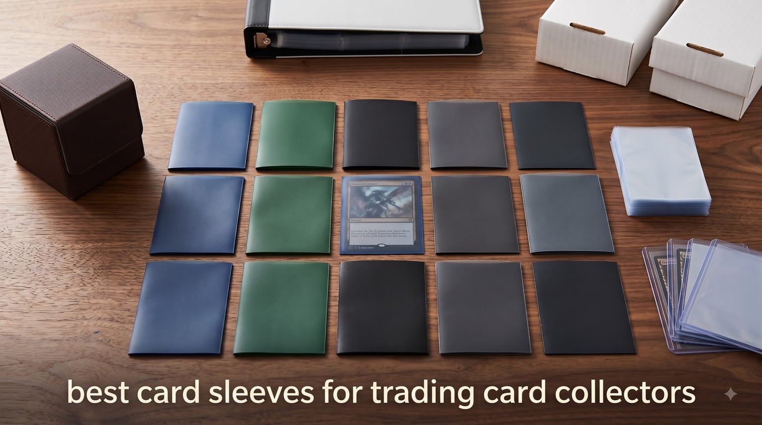 best card sleeves for trading card collectors