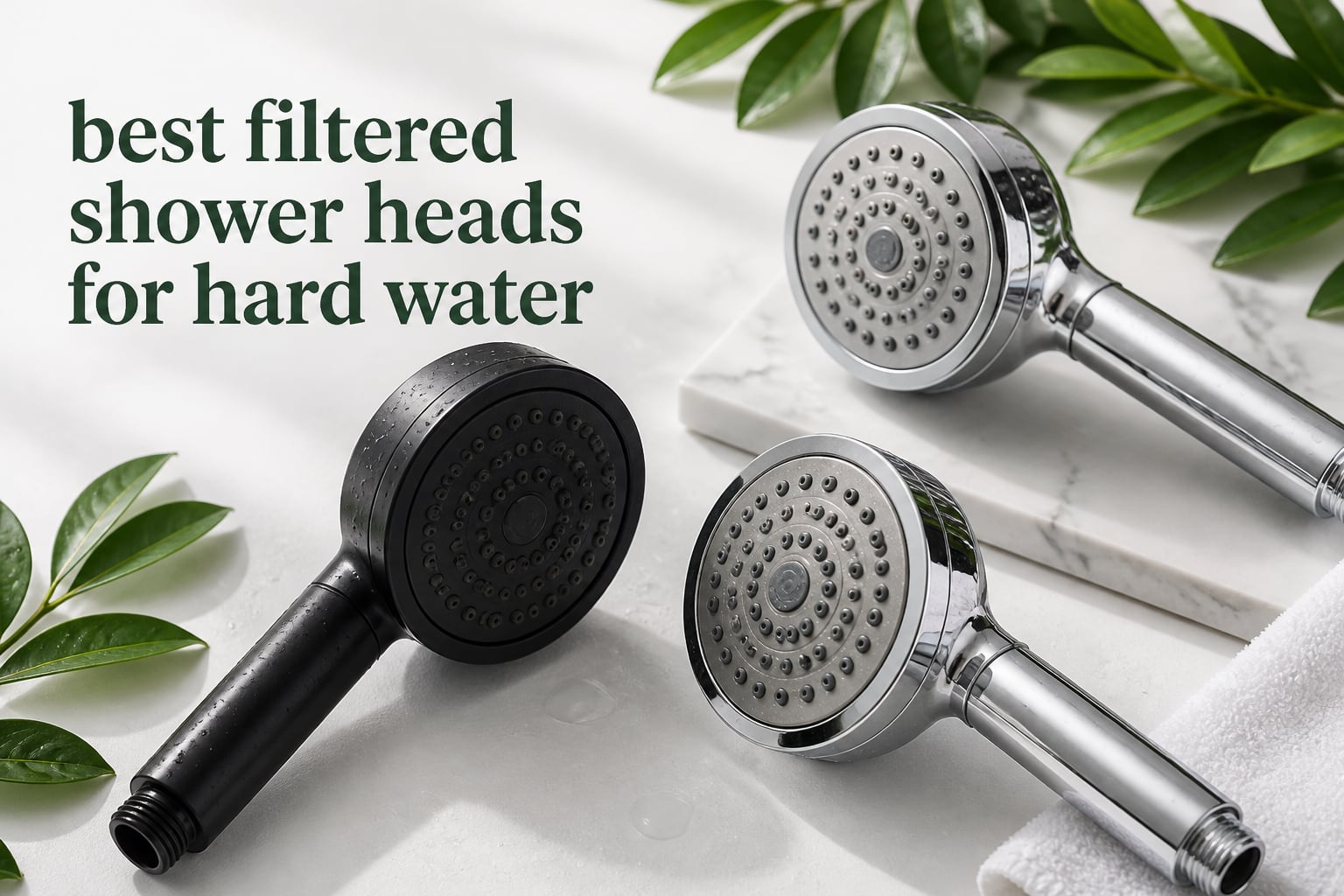 best filtered shower heads for hard water