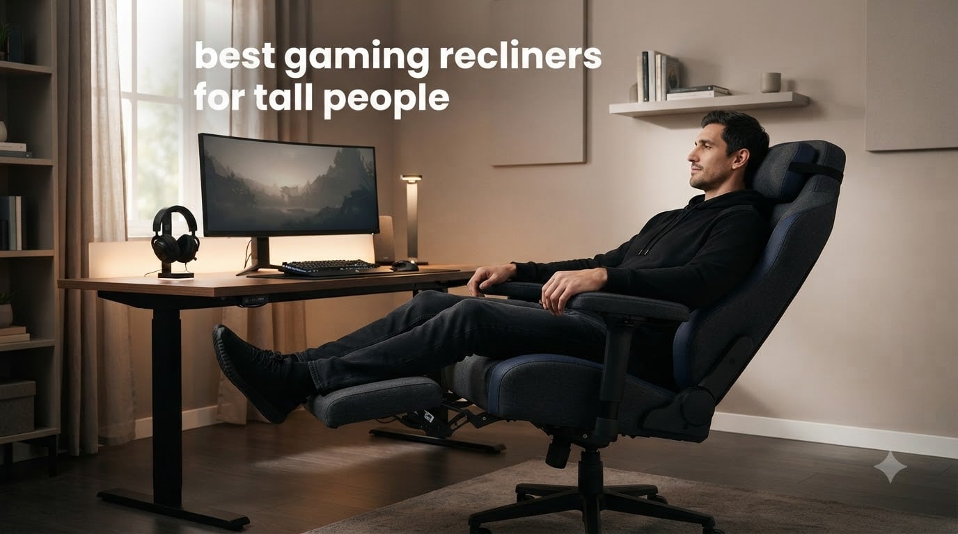 best gaming recliners for tall people