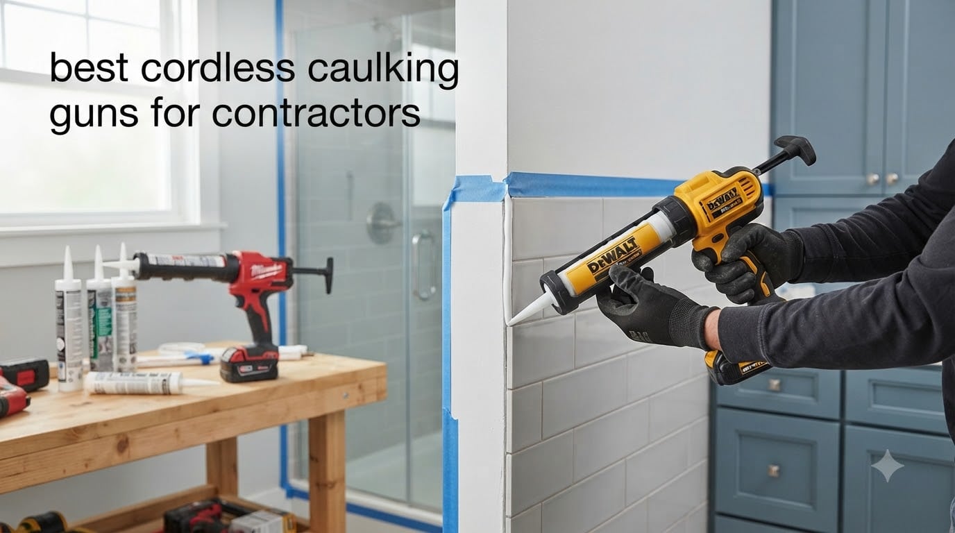 best cordless caulking guns for contractors