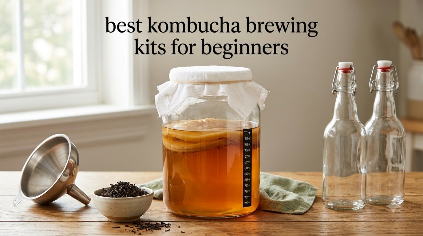 best kombucha brewing kits for beginners