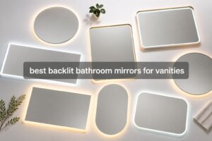best backlit bathroom mirrors for vanities