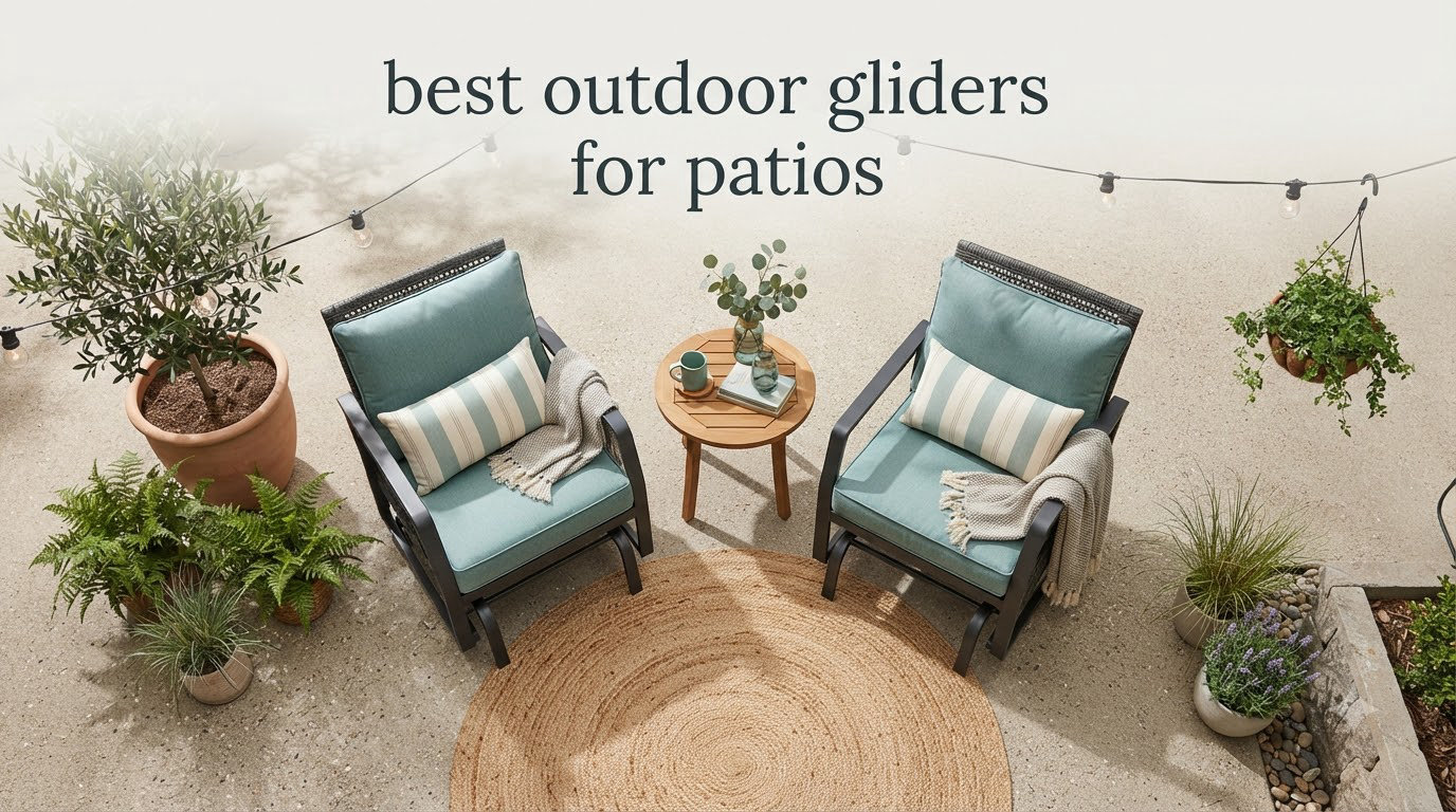best outdoor gliders for patios