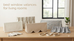 best window valances for living rooms