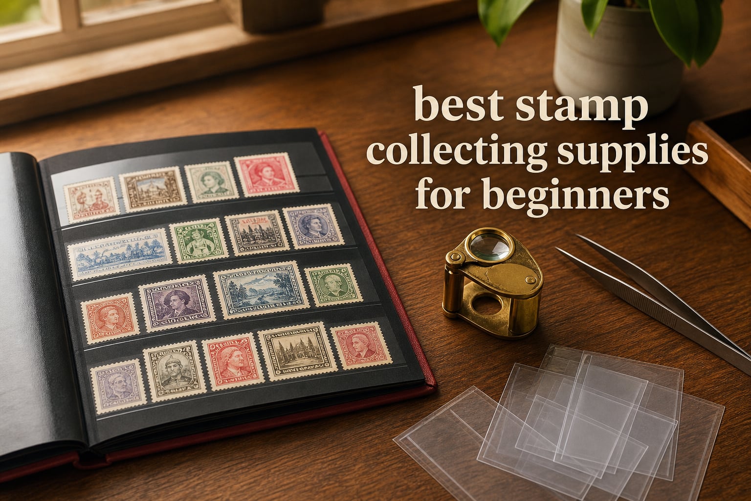 best stamp collecting supplies for beginners