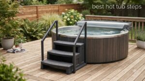 best hot tub steps