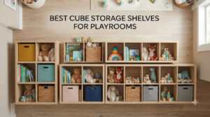 best cube storage shelves for playrooms