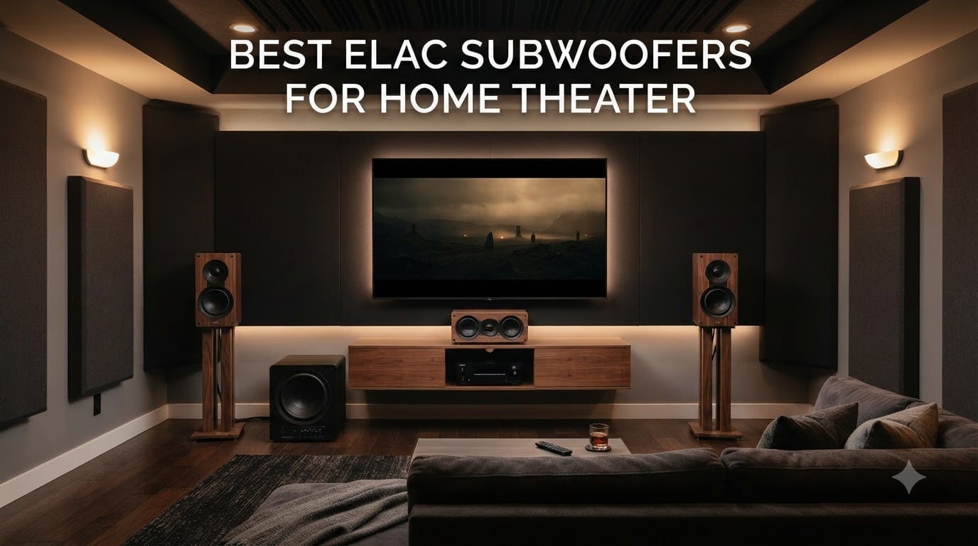 best elac subwoofers for home theater