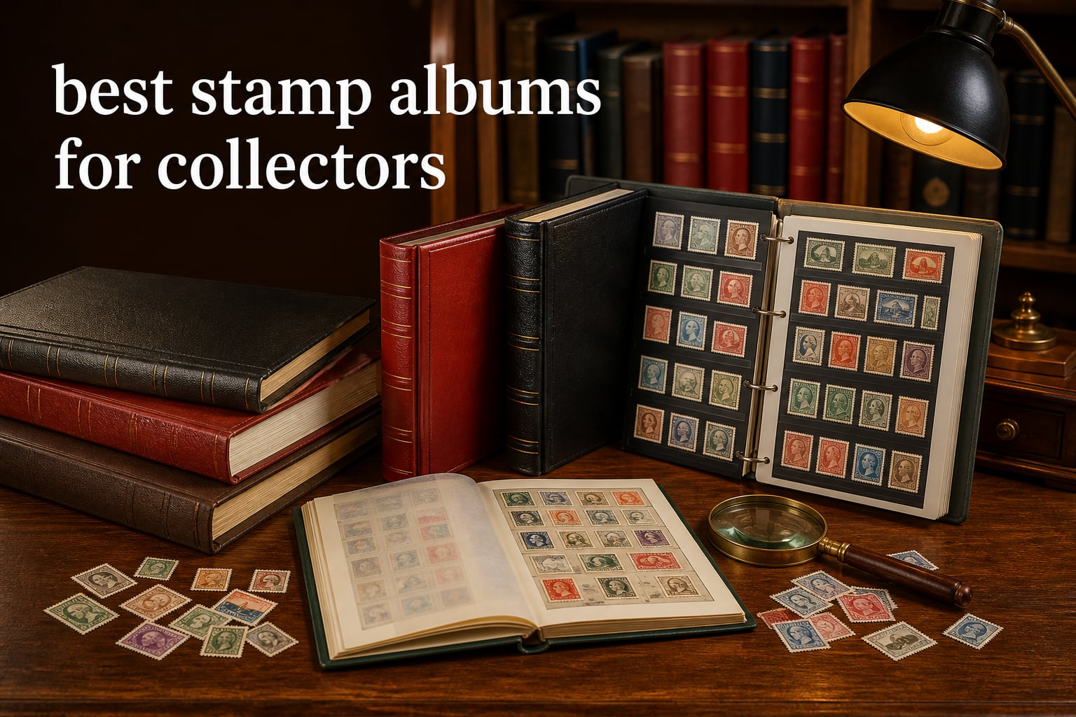 best stamp albums for collectors