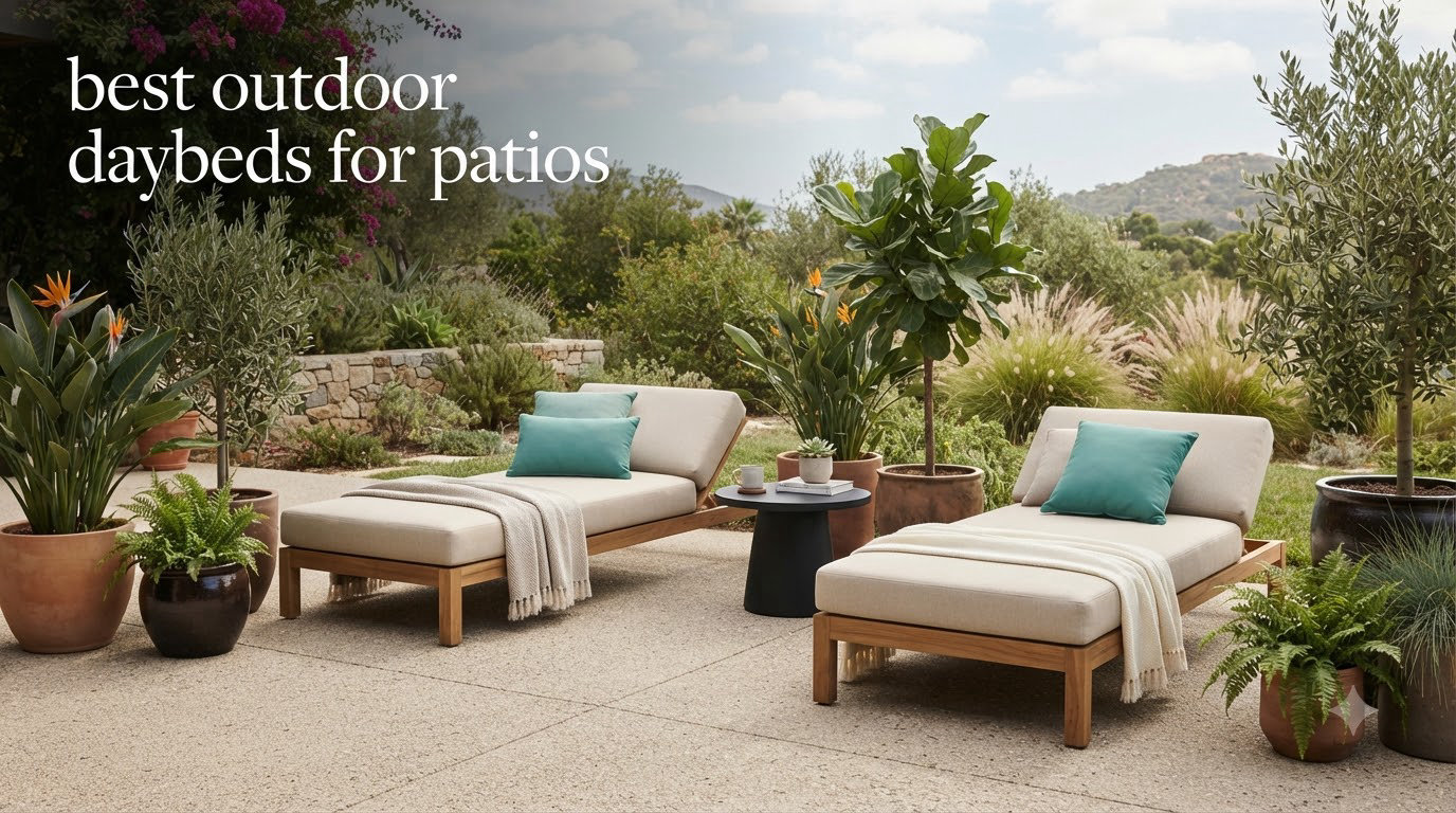 best outdoor daybeds for patios