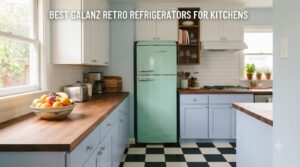 best galanz retro refrigerators for kitchens