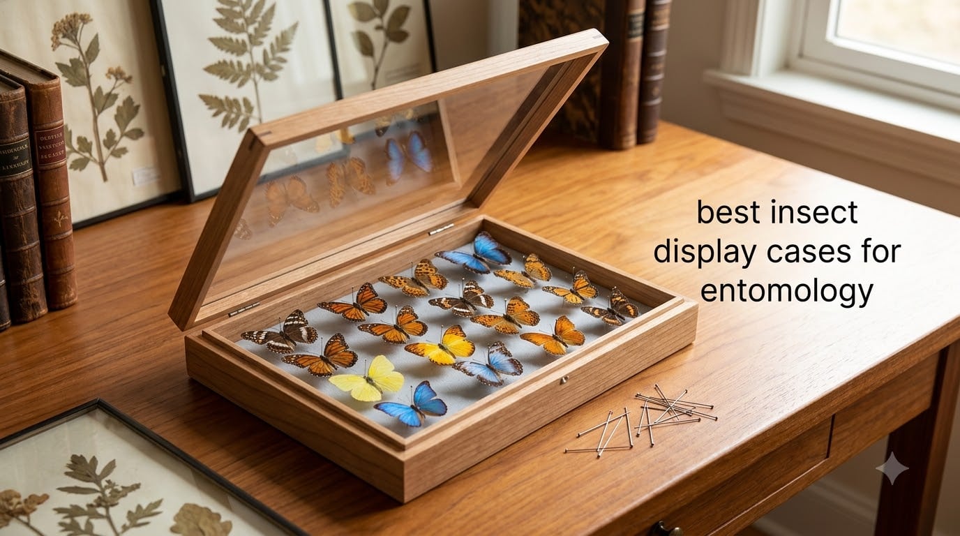 best insect display cases for entomology