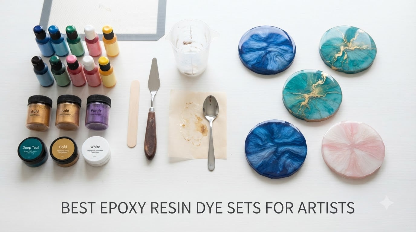 best epoxy resin dye sets for artists