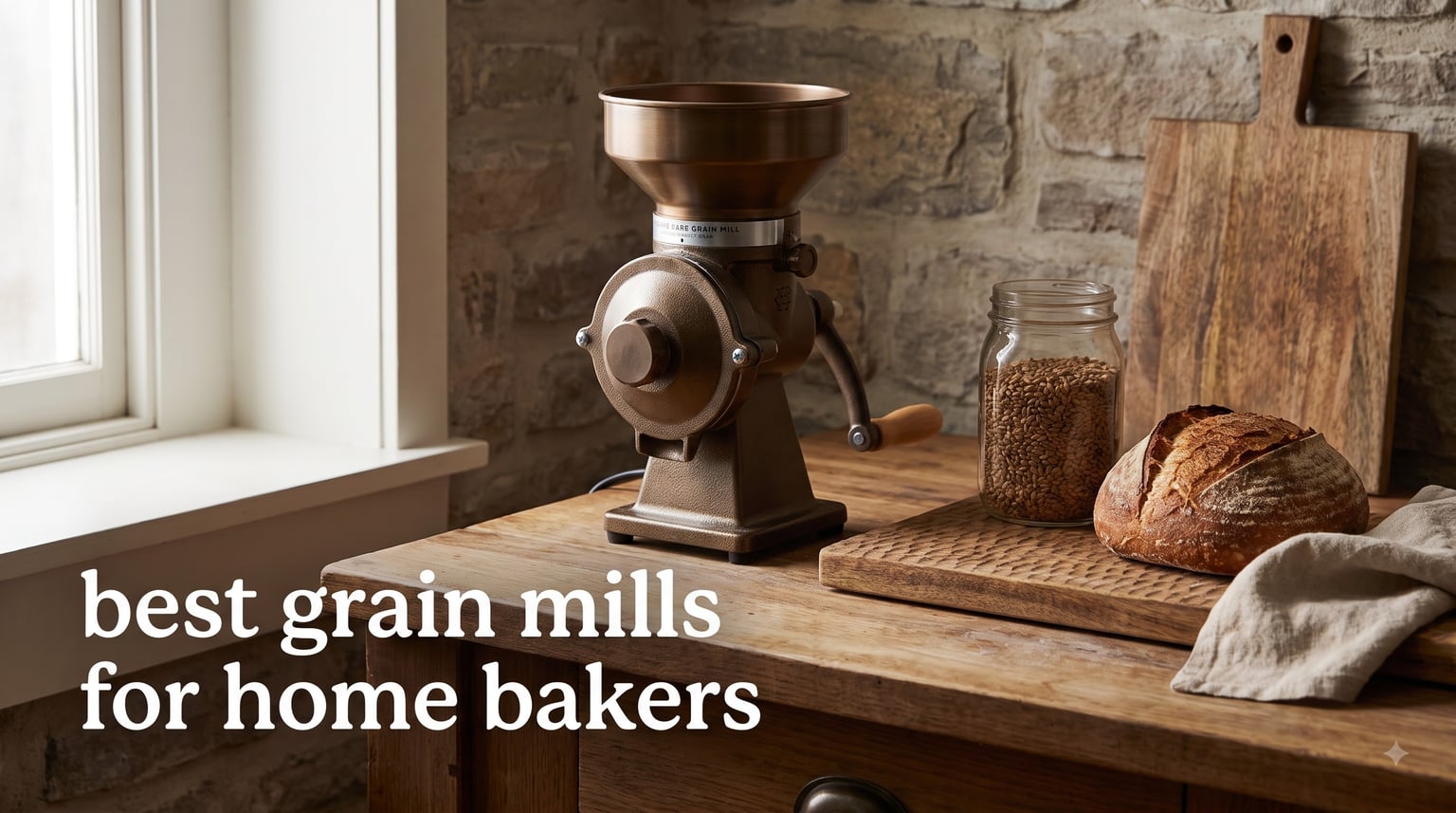 best grain mills for home bakers