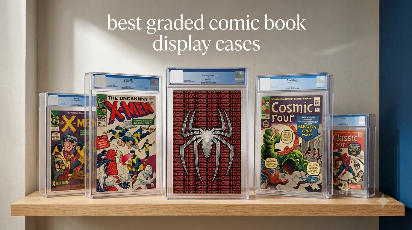 best graded comic book display cases