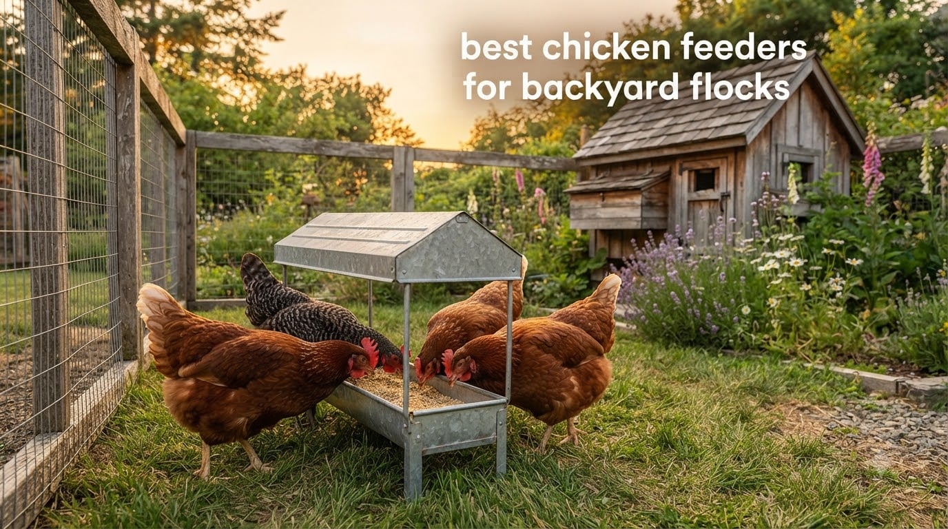 best chicken feeders for backyard flocks