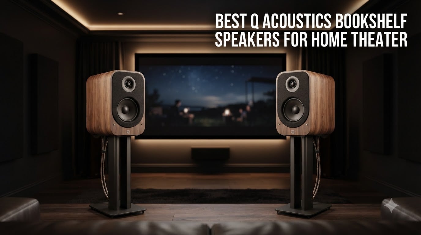 best q acoustics bookshelf speakers for home theater