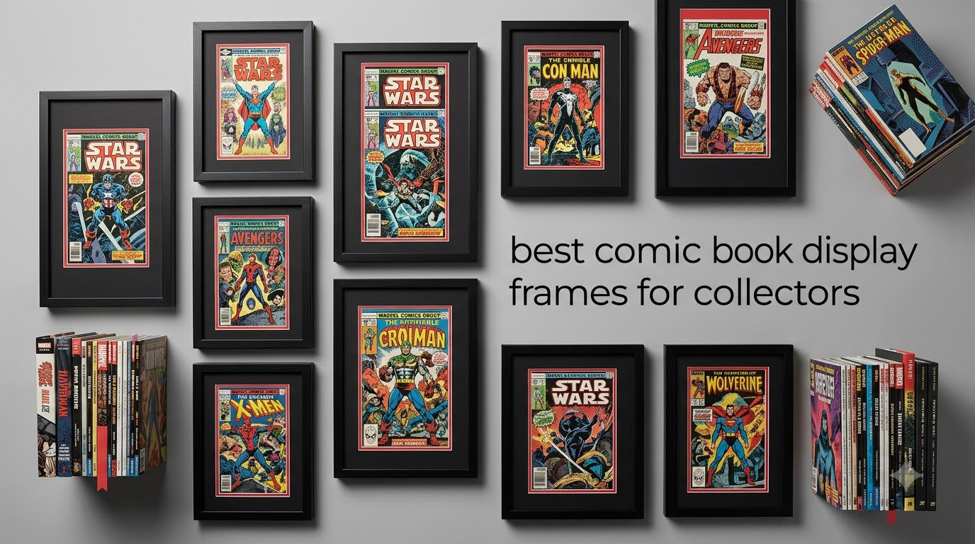 best comic book display frames for collectors
