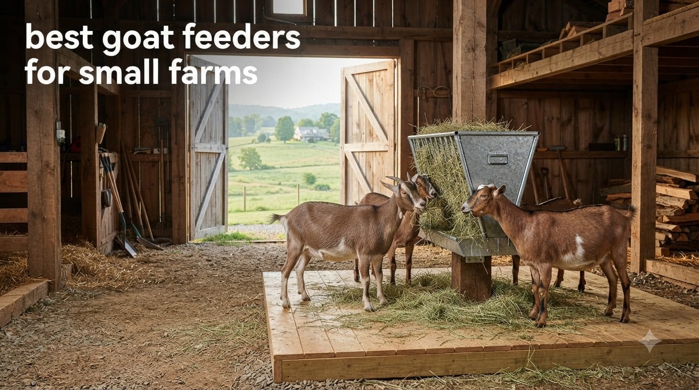 best goat feeders for small farms