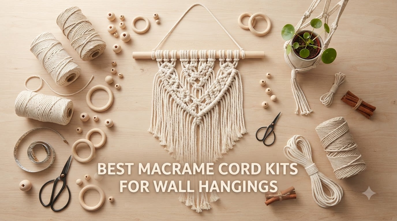 best macrame cord kits for wall hangings