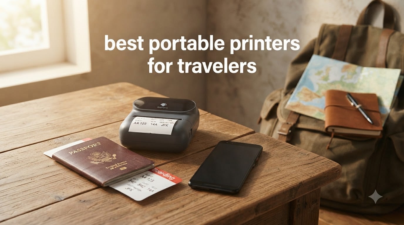 best portable printers for travelers