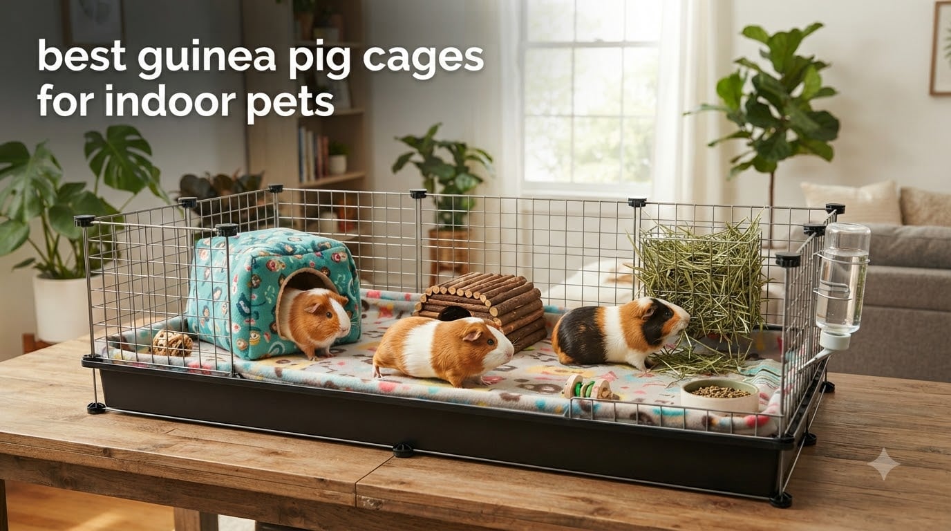 best guinea pig cages for indoor pets