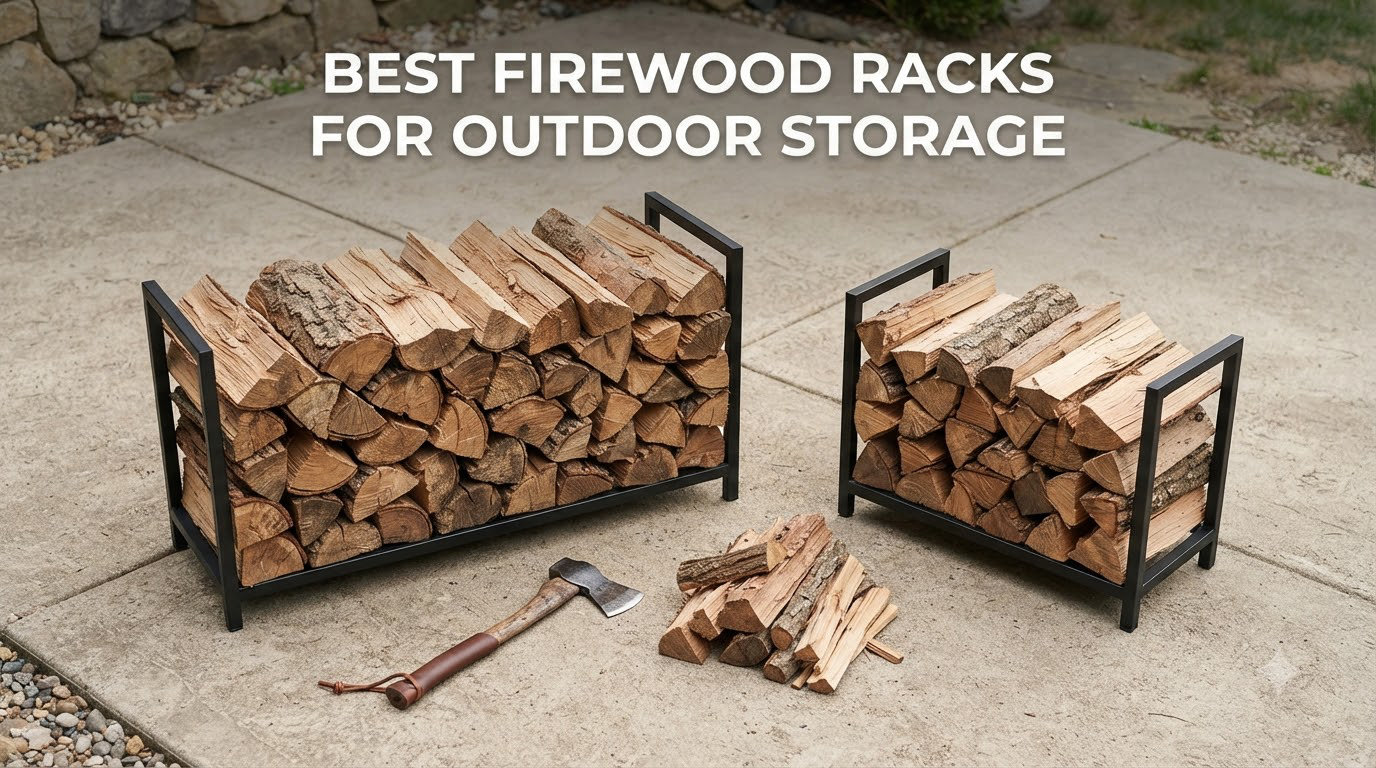 best firewood racks for outdoor storage