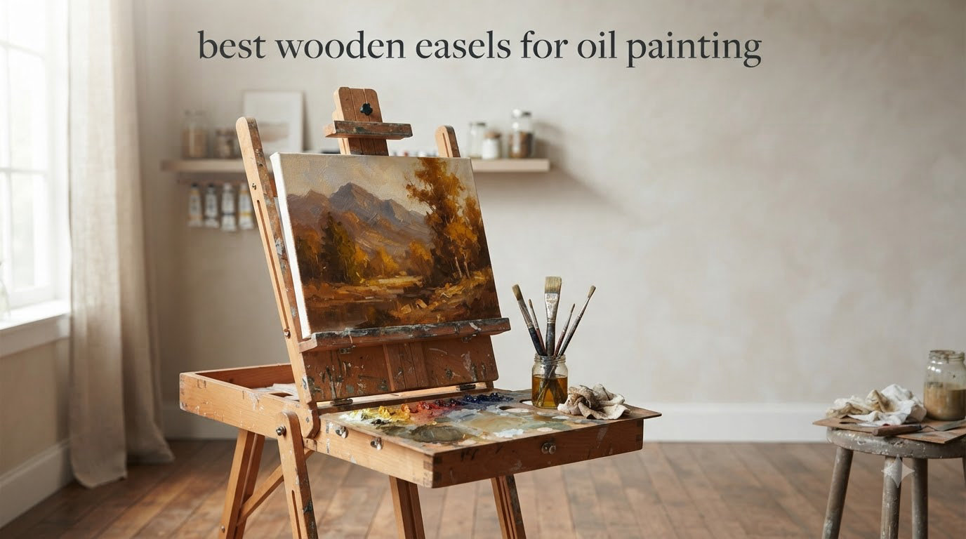 best wooden easels for oil painting